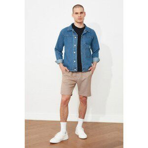 Trendyol Indigo Men's Single Pocket Trucker Jacket