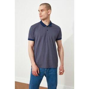 Trendyol Multi Color Men's Regular Fit Short Sleeve Printed Polo Neck T-shirt
