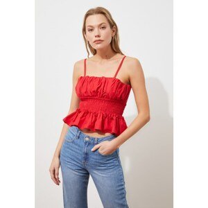 Trendyol Red Giped Blouse
