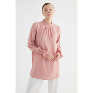 Trendyol Powder High collar Tunic