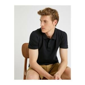 Koton Basic Polo Neck Cotton Short Sleeve T-Shirt