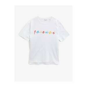 Koton Woman Licensed White Friends T-shirt