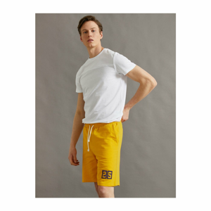 Koton Shorts - Yellow - Normal Waist