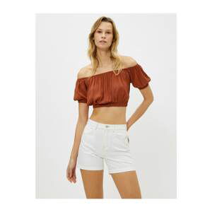 Koton Blouse - Brown - Regular