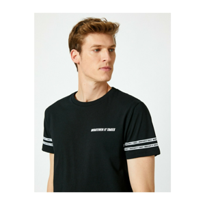 Koton Printed Crew Neck T-Shirt