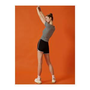 Koton Shorts - Black - Normal Waist