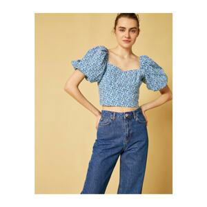 Koton Blouse - Blue - Fitted