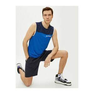 Koton Slogan Athlete Color-Blocked