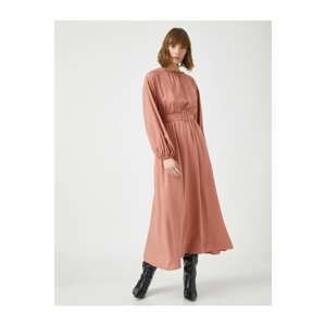Koton Both Dress - Pink - Ruffle