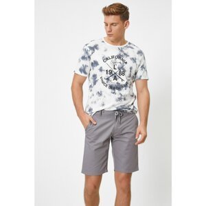 Koton Men's Gray Shorts / Bermuda