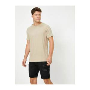 Koton Men's Black Shorts & Bermuda