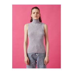 Koton Turtleneck Sleeveless Knitwear Sweater