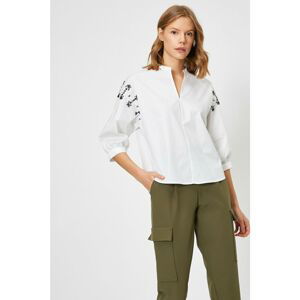 Koton Blouse - White - Regular fit