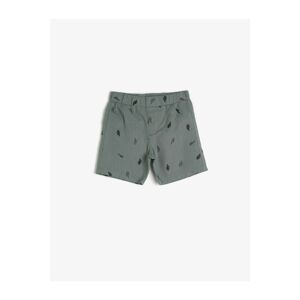 Koton Shorts - Gray - Normal Waist