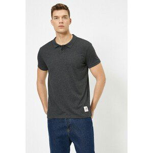 Koton Polo T-shirt - Gray - Regular fit