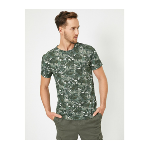 Koton T-Shirt - Green - Regular fit