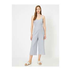 Koton Jumpsuit - Blue - Fitted