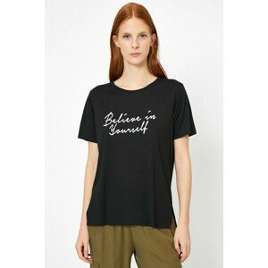 Koton Women Letter Printed Tshirt