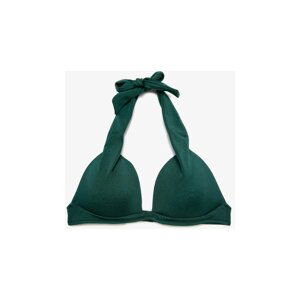 Koton Women's Green Bikini Top