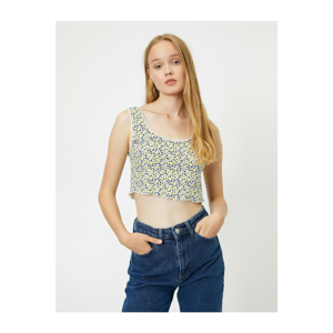 Koton Patterned Crop Athlete