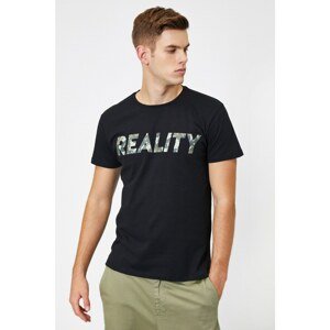 Koton Man Black T-Shirt