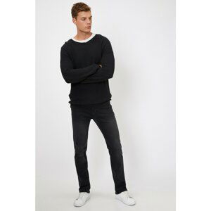 Koton Men Black Mark Jeans