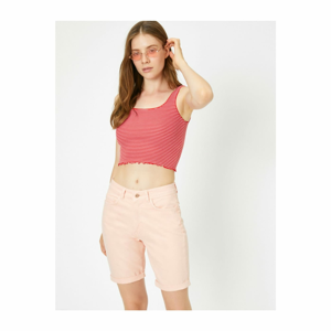 Koton Shorts - Pink - Normal Waist