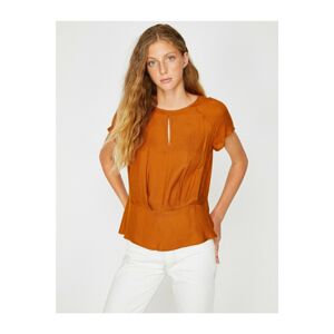 Koton Blouse - Brown - Regular fit