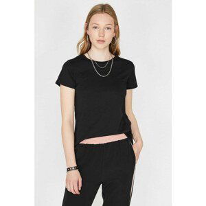 Koton T-Shirt - Black - Regular fit