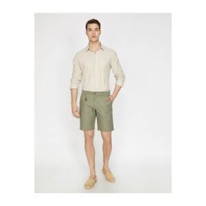 Koton Men's Green Shorts
