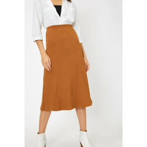 Koton Women Brown Normal Waist Skirt