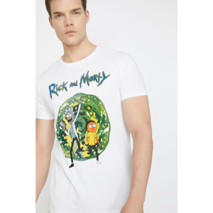 Koton Rick And Morty Licensed Printed T-shirt
