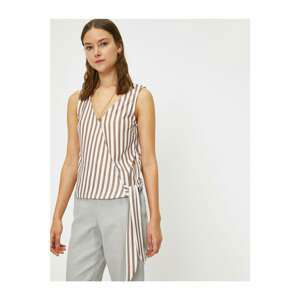 Koton Women Brown Striped Undershirt