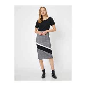 Koton Checked Skirt