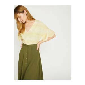 Koton Ruffle Detail Blouse