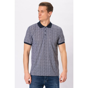 Koton Polo T-shirt - Navy blue - Polo neck