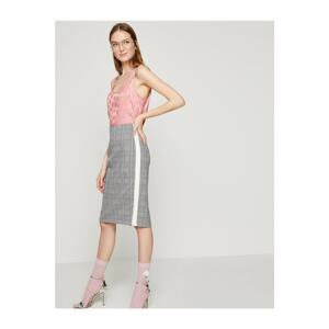 Koton Checked Skirt