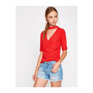 Koton Women's Red T-Shirt