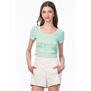 Koton Women's Green T-Shirt