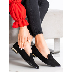 GOODIN PUMPS WITH GOLD HEEL