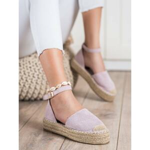 SHELOVET ESPADRILLES WITH BUCKLE