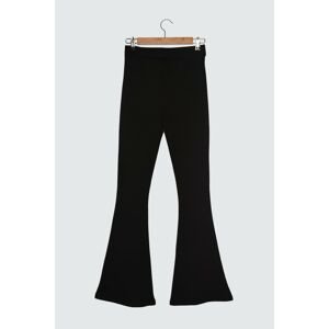 Trendyol Black Cut Out Knitted Trousers