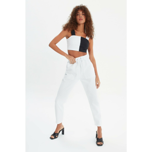 Trendyol Jeans - White - Mom