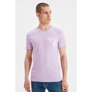 Trendyol Purple Men's Slim Fit T-Shirt