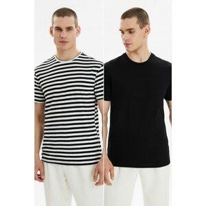 Trendyol Multicolored Men's 2-Pack T-Shirt