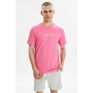 Trendyol Pink Men's T-Shirt
