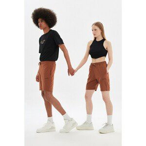 Trendyol Brown Unisex Regular Fit Shorts & Bermuda