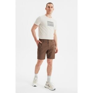 Trendyol Brown Men's Chino Shorts & Bermuda