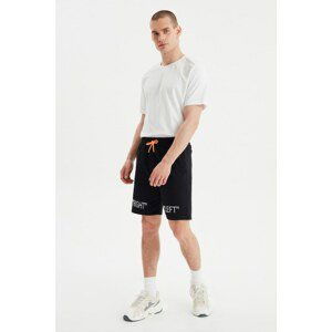 Trendyol Black Men's Regular Fit Shorts & Bermuda