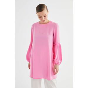 Trendyol Pink Sleeve Detailed Tunic